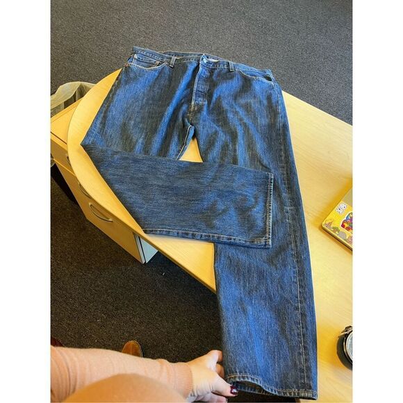 Levi’s 501 Button Fly Jeans sz 44X32 NWOT - Picture 1 of 8